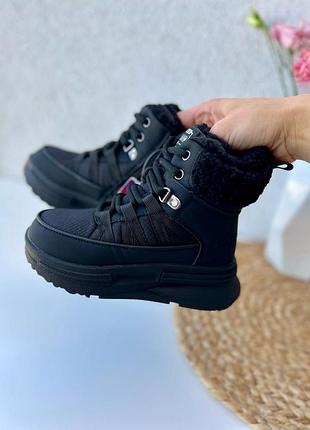 Зимние ботинки для девочек