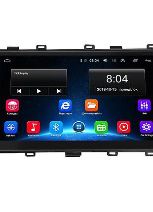 Штатна магнітола lesko для toyota corolla xi (e160, e170) ver 2 2017-2019 екран 9" 2/32gb wi-fi gps base