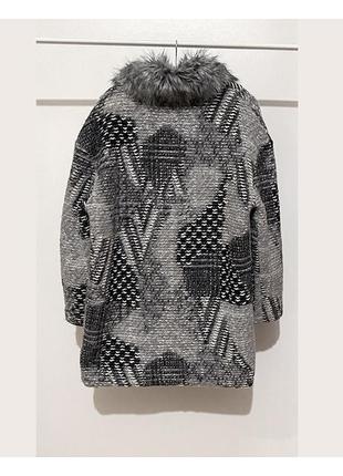 L-xl пальто женское теплое демисезонное шерсть7 фото