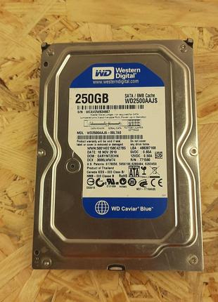 Жорсткий диск western digital 250 gb (wd2500aajs) б/в