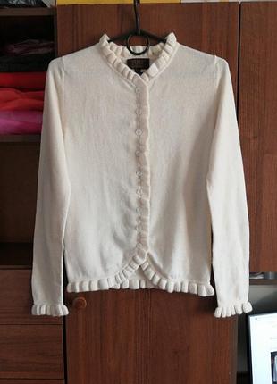 Кашемировый мягенький кардиган кофта на пуговицах 100% cashmere