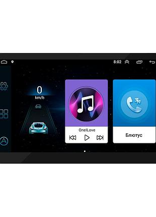 Автомагнітола lesko 2 din w-09 великий сенсорний екран 9" 2/32 гб wi-fi гб android 12 gps навігація