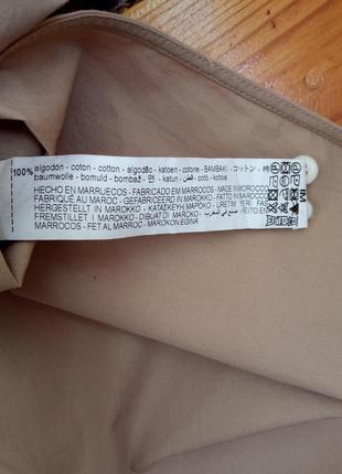 Рубашка оверсайз zara свободная объемная бежевая рубашка zara рубашка zara8 фото