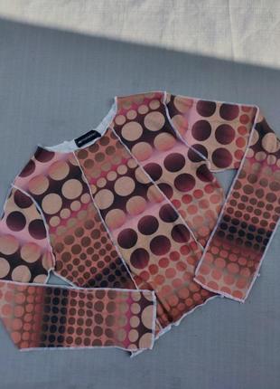 Топ с длинным рукавом лонгслив