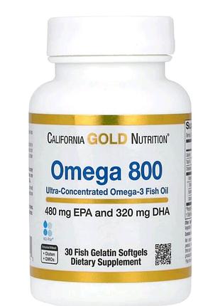 Омега-800, ультраконцентрований риб’ячий жир