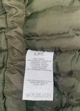 Мужская парка a.p.c. Paris size l9 фото