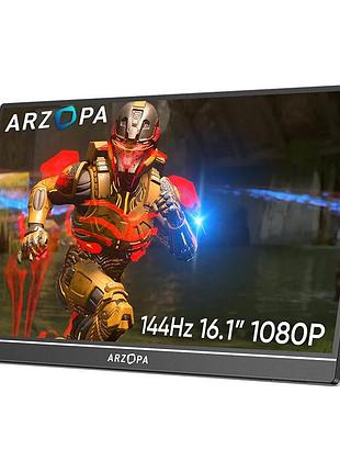 16,1" портативный монитор arzopa g1 game (z1fc) black. удобный качественный монитор для пк