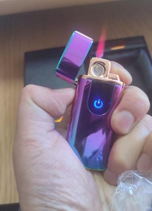 Сенсорна запальничка газова usb хамелеон