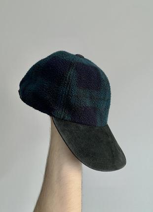 Теплая флисовая кепка фуражка teddy carhatt style