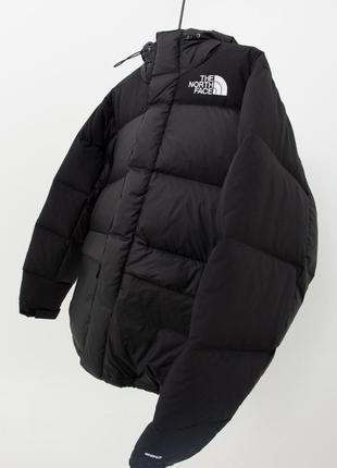 Зимняя курточка tnf/пуховик the north face дутой с капюшоном