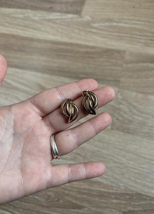 Серьги винтаж 80 - и