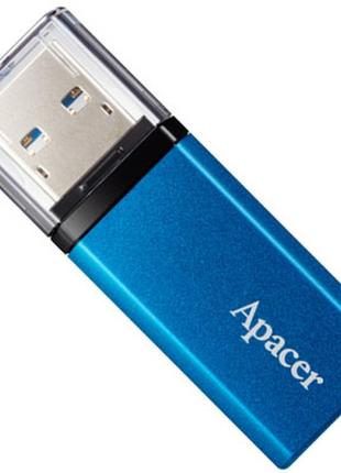 Usb-флешнакопичувач apacer 128 gb ah25c ocean blue usb 3.0 (ap128gah25cu-1)