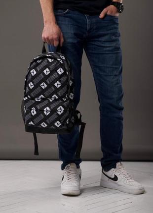 Cпортивный мужской женский городской рюкзак с принтом jordan джордан8 фото