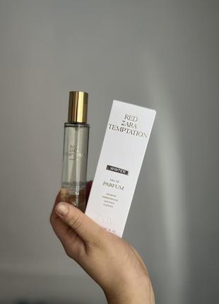 Парфюм zara red temptation winter 30 ml winter 80 ml новые упакованные