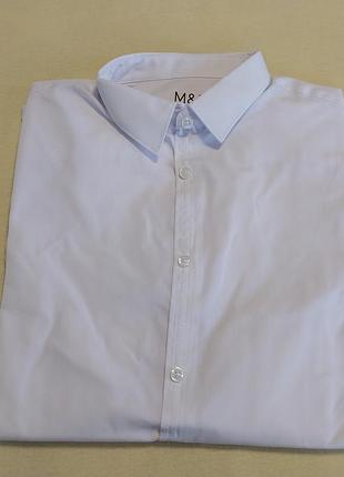 Новая качественная стильная брендовая рубашка marks &amp; spencer