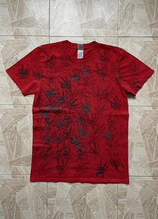 Футболка y2k japanese brand custom monogram spiders shimmers logo tee