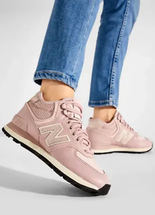 Кроссовки зимние new balance 574н wh574mb2 размеры 36.5, 37 оригинал
