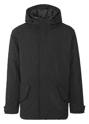 Термо-куртка парка для чоловіка livergy bionic-finish® eco 446108 чорний