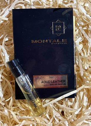 Montale aoud leather  2 ml