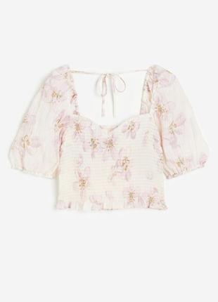 Нежная блуза в цветы h&m