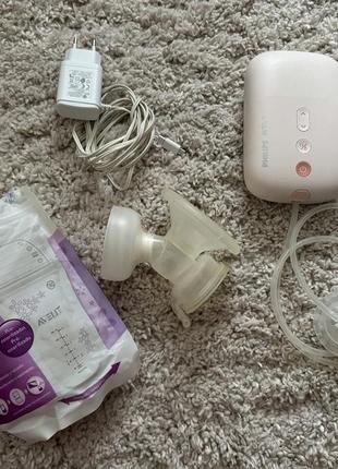 Електричний молоковідсмоктувач philips avent