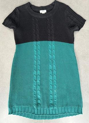 Женское туника, трикотажное короткое платье 52-54р, 18-20, l