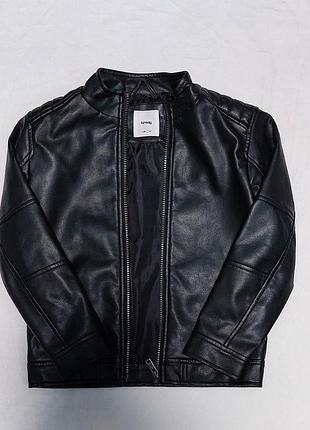 Куртка из искусственной кожи