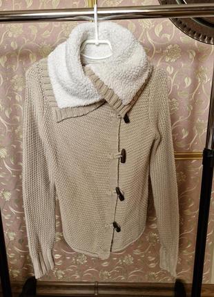 В'язаний кардиган zara