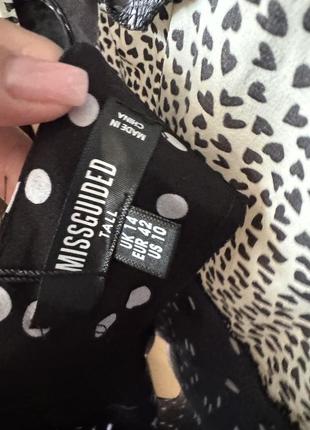 Новое! платье в сердечки с завязкой на спине missguided6 фото