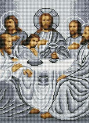 Алмазна мозаїка  "таємна вечеря" 40х60 см osm 002