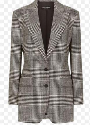 Пиджак приталенный в клетку