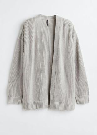 Кардиган оверсайз вязаный m h&m h oversize and m