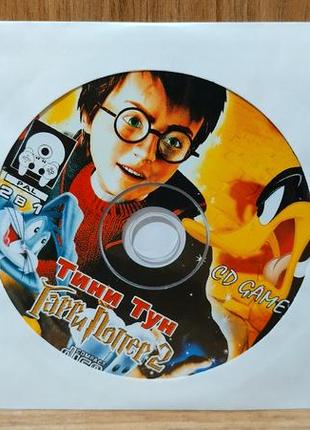 Диск для playstation 1 сборник tiny toon + harry potter 2