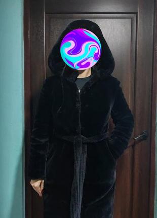 Шуба искусственная 42( под мутон)