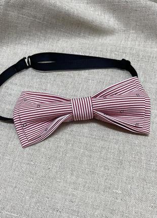 Краватка метелик в смужку