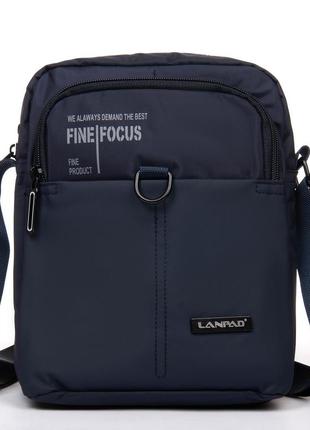Сумка мужская планшет нейлон lanpad 65318 blue