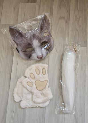 Набір квадробера: маска, хвостик 29 см, лапки