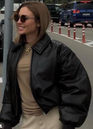 Куртка пуфер zara