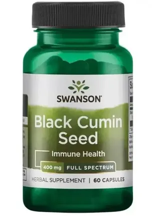 Семена черного тмина full spectrum black cumin seed 60 капсул сша
