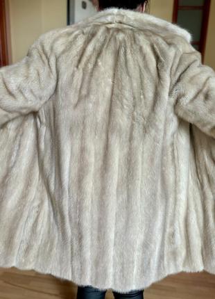 Шуба норкова не фарбована
