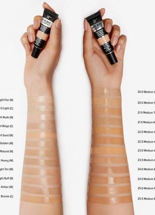10.5 light it cosmetics bye bye under eye full coverage anti aging waterproof concealer 1590