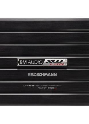 Автомобильный усилитель мощности звука boschmann bm audio xw-f4399 1700w 4 канала2 фото