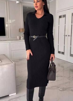 Cукня тканина: турецька ангора рубчик.    сукня гарно лягає по фігурі, тканина добре тягнеться.