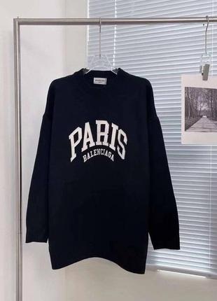 Свитер туника в стиле balenciaga