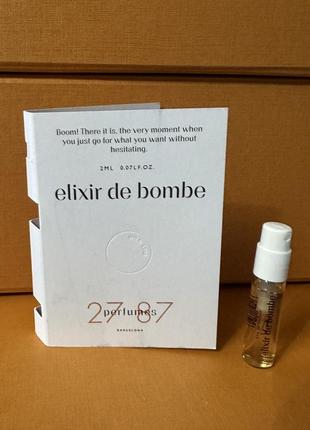 27 87 perfumes elixir de bombe пробник оригінал