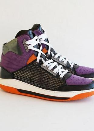 Кроссовки кожаные высокие dsquared2 high tops размер 46