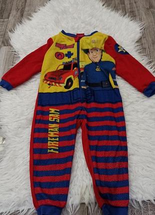 Піжама, сліп, від george, 92-98, 2-3роки
пог 34 довж 78 рукав 44