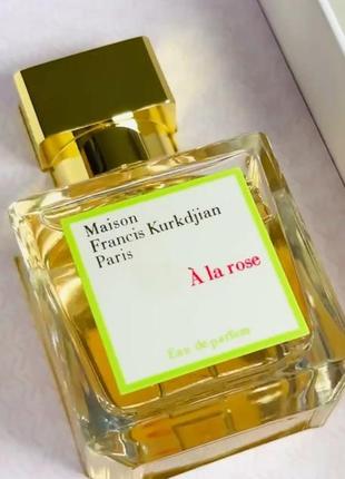 Maison francis kurkdjian à la rose. парфумована вода