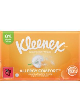 Вологі серветки kleenex allergy comfort 40 шт. (5029053583099)