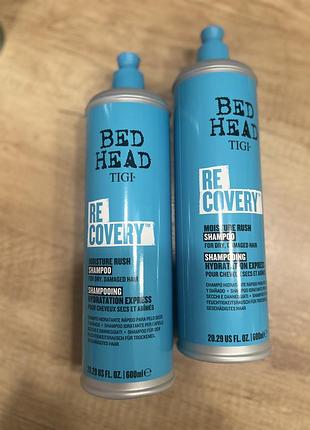 Шампунь и кондиционер восстанавливающий tigi bed head recovery 600 мл